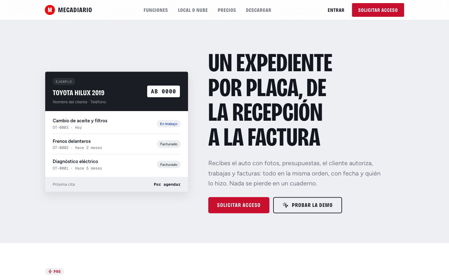 Captura de MecaDiario